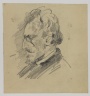 [Untitled] (Sketch of Man's Head)