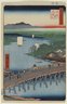 Senju Great Bridge, No. 103 from One Hundred Famous Views of Edo