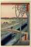 Koume Embankment, No. 104 from One Hundred Famous Views of Edo