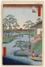Mokuboji Temple, Uchigawa Inlet, Gozensaihata, No. 92 from One Hundred Famous Views of Edo