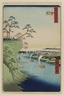 View of Konodai and the Tone River, No. 95 from One Hundred Famous Views of Edo