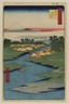 Horie and Nekozane, No. 96 from One Hundred Famous Views of Edo