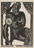 New Year's Card of Edith G. Halpert and Berthe K. Goldsmith