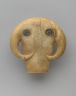 Amulet in the Form of an Elephant&rsquo;s Head