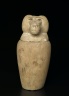 Canopic Jar with Baboon-Headed Cover