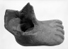 Part of Foot from Large Figurine