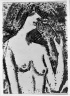 Half-Length Nude with Flower (Halbakt mit Bl&uuml;te)