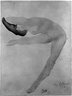 Nude Dancer Facing Left