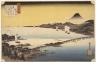 Evening Glow at Seta (Seta no Sekisho), from Eight Views of the Province Omi (Omi Hakkei)