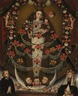 Virgin of Pomata with St. Nicholas Tolentino and St. Rose of Lima