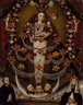 Virgin of Pomata with St. Nicholas Tolentino and St. Rose of Lima