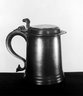 Flat-Top Tankard with Crenated Lid