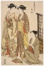 Geisha of Tachibana-chō, from the series Contest of Contemporary Beauties of the Pleasure Quarters