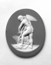 Medallion, Cupid Shaving His Bow