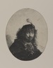 Rembrandt with Plumed Cap and Lowered Sabre