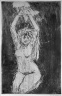 Nude Model with Arms Upraised (Akt mit erhobenen Armen)