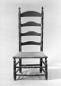 Slat-Back Low Chair