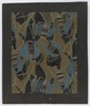 (Abstract Design on Khaki Background)