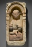 Funerary Stela with Boy Seated in a Niche