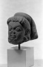 Head of a Goddess with High Headdress
