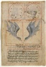 The Constellation of Corvus the Raven, Folio from Suwar al-Kawakib al-Thabita (The Book of Fixed Stars) by Abd al-Rahman (b. Umar al-Sufi, 903-986 CE)