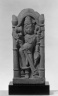 Architectural Fragment Depicting Shiva in a Pillared Niche