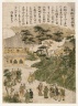 Kansui Shrine at Toeizan, from an untitled series of Famous Places in Edo