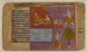 Balarama Pulling Hastinapur toward the Ganages, Page from a Bhagavata Dasamskanda series