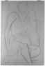 Untitled (Seated Female, Frontal View)