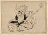 Seated Woman with Shamisen