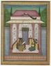 Dhanyashri Ragini, page from a dispersed Ragamala series