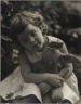 [Untitled] (Girl with Stuffed Rabbit)