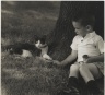 [Untitled] (Boy with Cat)