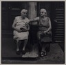 Two Women on Stoop, Lower Manhattan