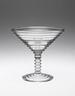 Cocktail Glass, &quot;Manhattan&quot; Pattern