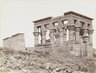 Philae (View of the southeast of the Kiosk of Trajan and the First Pylon of the Temple of Isis)