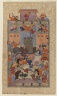 Folio from a &quot;Shahnameh&quot;: The Iranians Capture Afrasiyab's      Fortress
