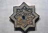 Eight-Pointed Star Tile with Simurgh (Phoenix)