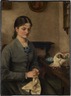 Woman Sewing (Paolina Pistolesi)
