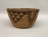 Coiled Cooking Basket (Bush-ka) with &quot;Valley-Quail Topknot&quot; (Shu-shu) and &quot;Grape Leaves&quot; (Ba-hu) Patterns