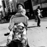 Black Children In/on Stroller, Times Square