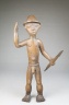 Male Nude with Hat Carrying a Spear