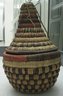 Bottle-shaped Basket with Conical Top