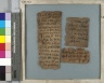 Three Papyrus Fragments Inscribed in Demotic