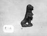 Small Panthetic Statue in the Form of A Feline Creature with a Serpent about His Legs