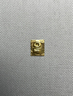 Small Piece of Modern Sheet Gold Giving an Impression of one Design on the Die, 37.840E