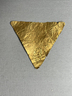 Triangular Piece of Sheet Gold from a Mummy