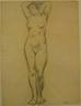 (A Nude Woman with Arms Upraised)