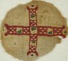 Fragment with Cross Decoration
