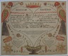Pennsylvania-Dutch Birth Certificate for Matthew Linkzenbigler